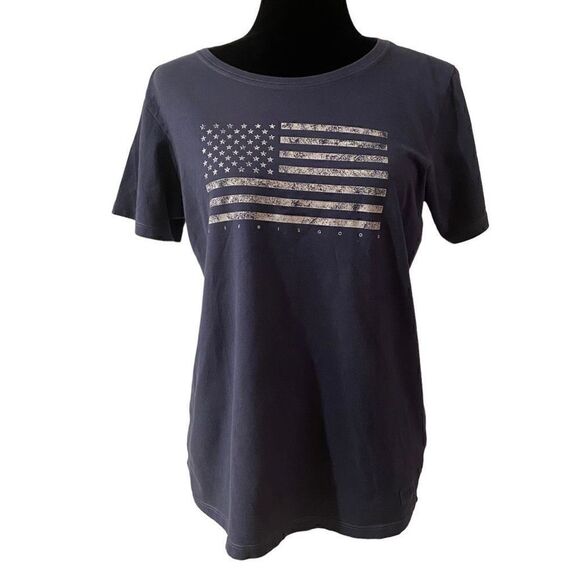 Life Is‎ Good Crusher Tee USA Graphic Short Sleeve Size Medium - Picture 2 of 12